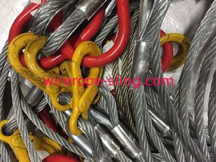 الصلب 4 الساق سلك حبل الرافعة 9/16 &quot;X 13.12&quot; قدم تأثير المقاومة مع 4 الاستيلاء على خطاف
