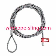 IWRC EIPS Wire Rope Logging Chokers Assemblies 11000 Lbs Breaking Strength