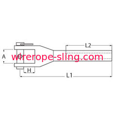 MT Form البحرية تزوير الأجهزة الفولاذ المقاوم للصدأ Swage شوكة المحطة الأوروبية نوع
