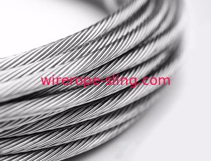 304 1X7 5mm سلك حبل T / S 1570 MPa كبل فولاذيّ سلك حبل لعمارة