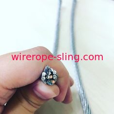 حبل أسلاك الفولاذ الكربوني المجلفن أو غير المجلفن للتحكم GB / T 14451