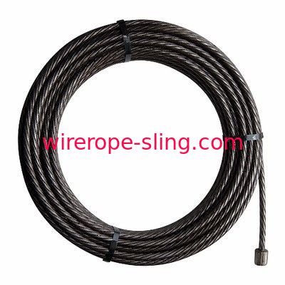 Swaged 6x26 WS تسجيل الكابلات 173.6lbs الوزن 3/4 &quot;القطر للحصول على طبل ونش