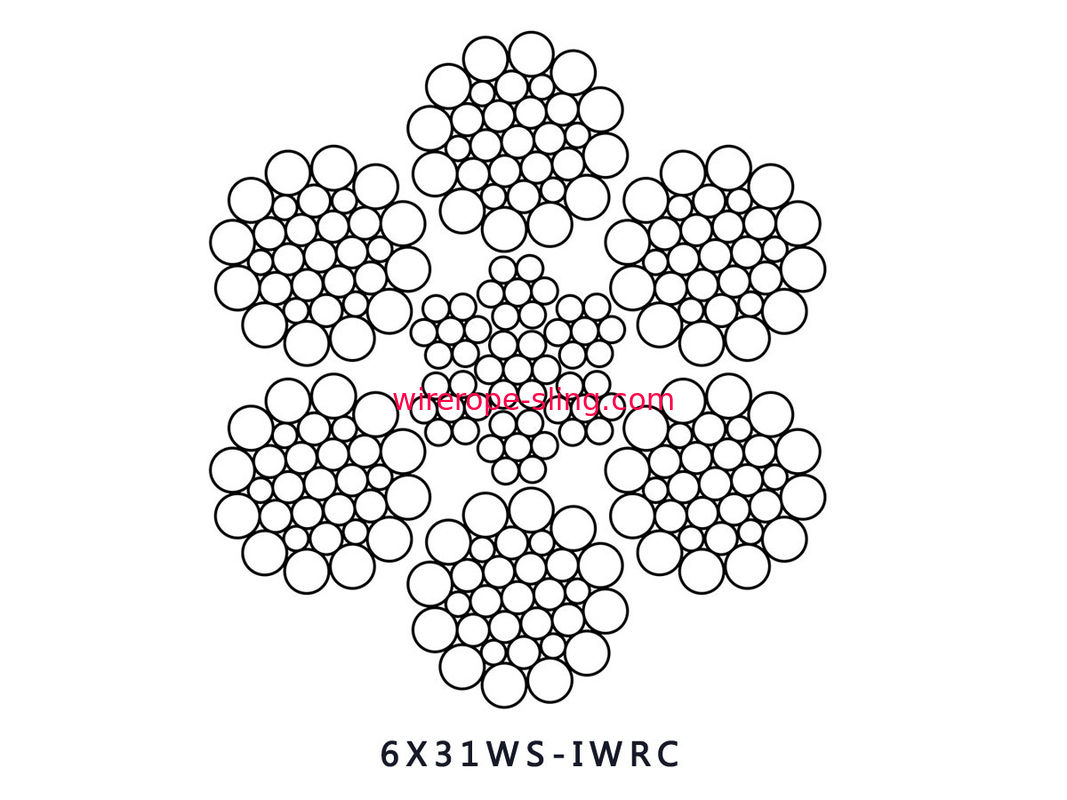 العائمة كرين سلك حبل ، أسلاك الفولاذ كابل التعب مقاومة للنفط &amp; الغاز