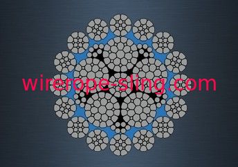 AISI ستاندرد المجلفن سلك حبل 16 X K17F - EPIWRC (K) لقاطع الخنادق الطين