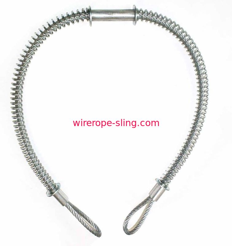 حلقة مزدوجة X 20-1 / 4 سلك حبل حبال جاك مطرقة خرطوم سلامة كابل Whipcheck