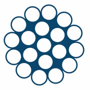 The cross section of stainless steel wire rope SSWR-119