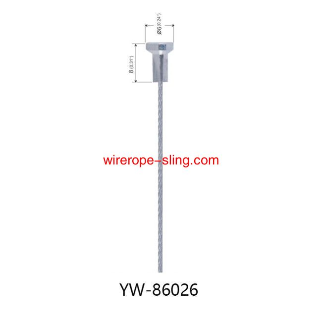 فن سلك تعليق عدة أربعة أرجل المسمار المشبك مطلي النحاس والنيكل 1.5mm القطر yw86023