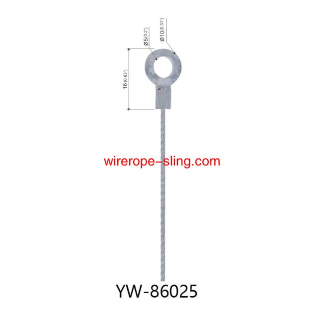 فن سلك تعليق عدة أربعة أرجل المسمار المشبك مطلي النحاس والنيكل 1.5mm القطر yw86023