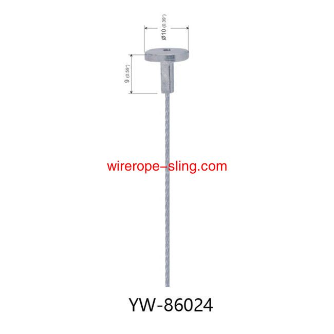 فن سلك تعليق عدة أربعة أرجل المسمار المشبك مطلي النحاس والنيكل 1.5mm القطر yw86023